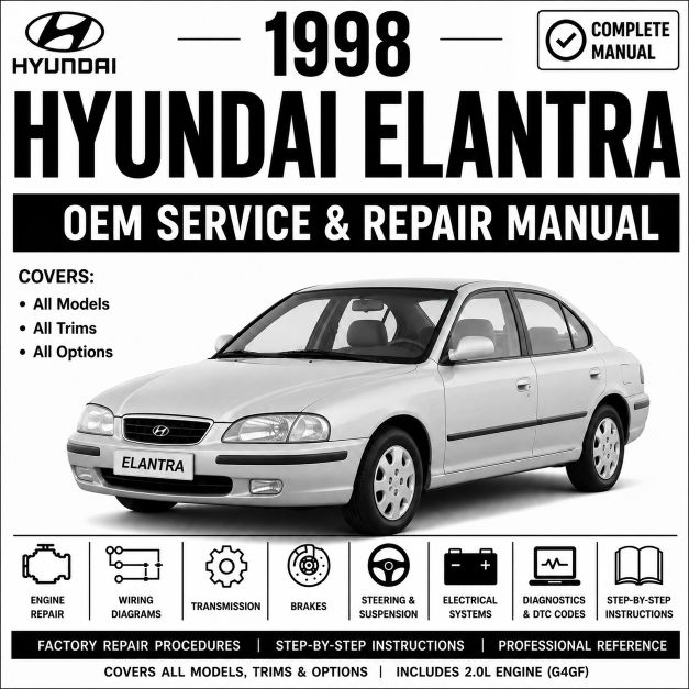 1998 Hyundai Elantra Service and Repair Manual