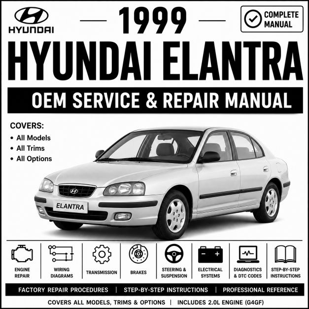 1999 Hyundai Elantra Service and Repair Manual