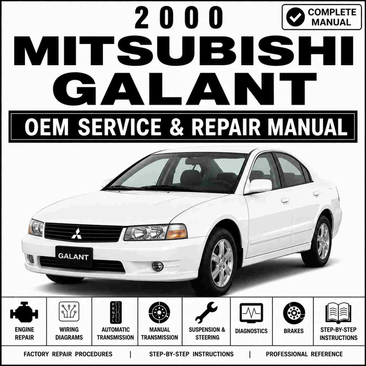 2000 Mitsubishi Galant Service and Repair Manual