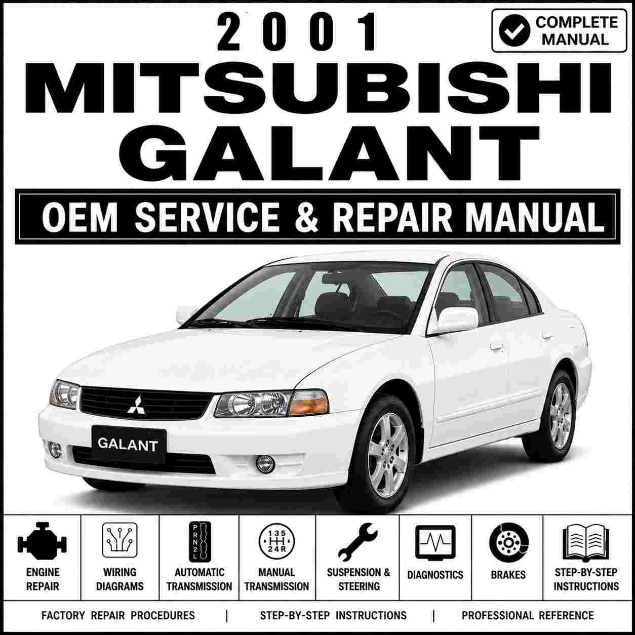 2001 Mitsubishi Galant Service & Repair Manual