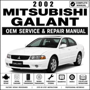 2002 Mitsubishi Galant Service & Repair Manual