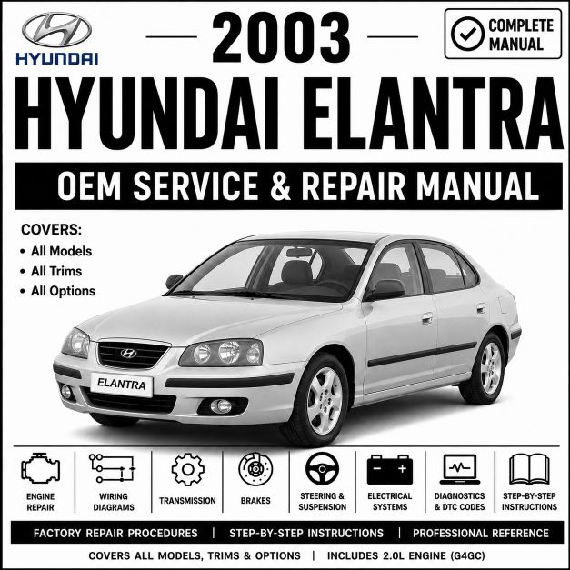 2003 Hyundai Elantra Service and Repair Manual