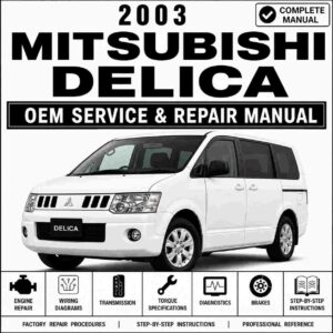 2003 Mitsubishi Delica Service and Repair Manual