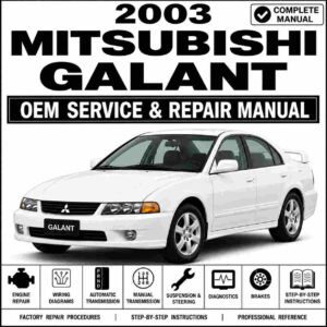 2003 Mitsubishi Galant Service and Repair Manual