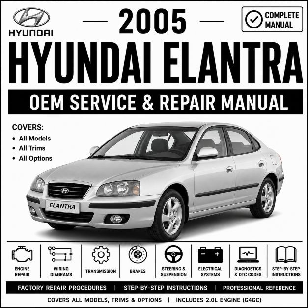 2005 Hyundai Elantra Service and Repair Manual