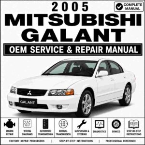 2005 Mitsubishi Galant Service and Repair Manual