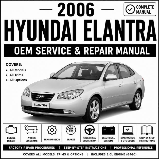 2006 Hyundai Elantra Service and Repair Manual