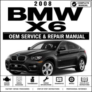 2008 BMW X6 Service and Repair Manual