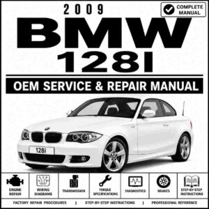2009 BMW 128i Repair and Service Manual
