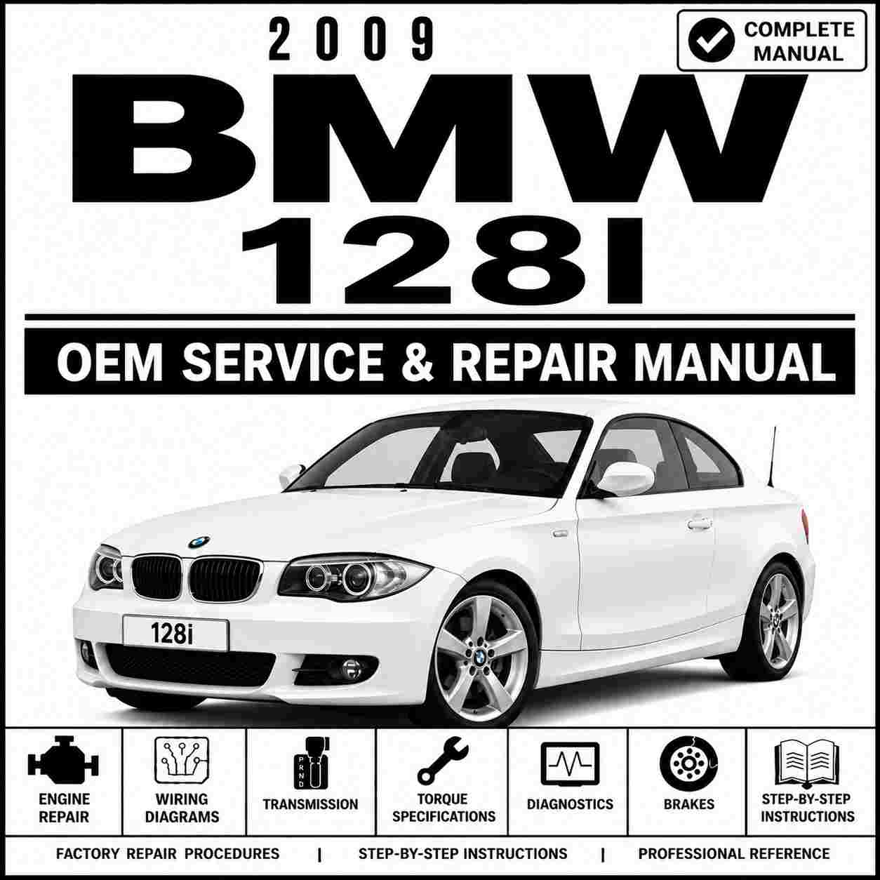 2009 BMW 128i Repair and Service Manual