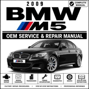 2009 BMW M5 Repair and Service Manual