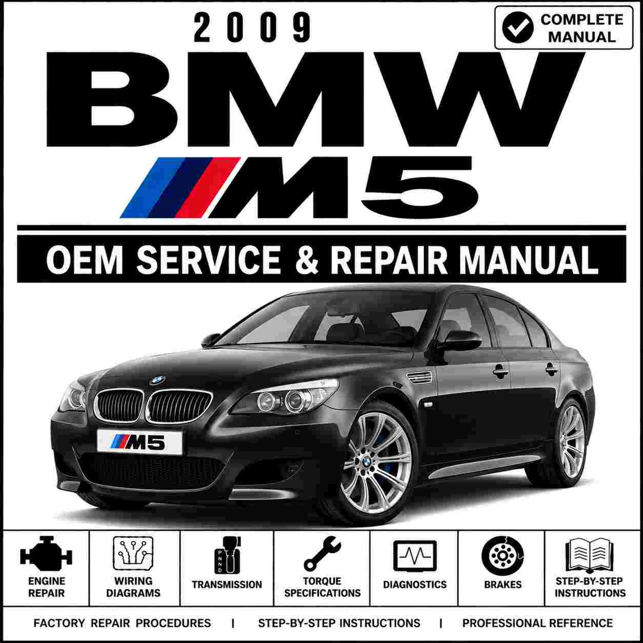 2009 BMW M5 Repair and Service Manual