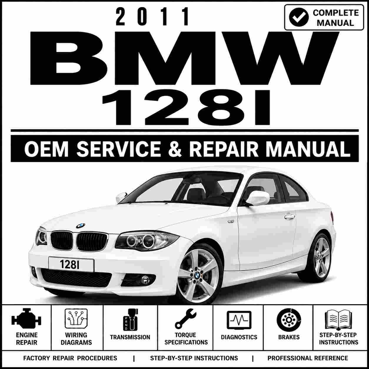 2011 BMW 128I Repair and Service Manual
