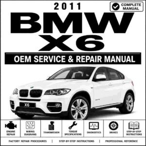 2011 BMW X6 Service and Repair Manual