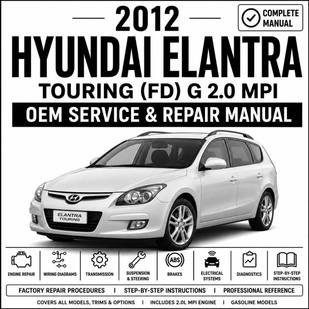 2012 Hyundai Elantra Touring (2.0L MPI) FD Service and Repair Manual