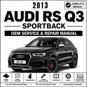 2013 Audi RSQ3 Service and Repair Manual