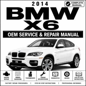 2014 BMW X6 Series E71 Service and Repair Manual