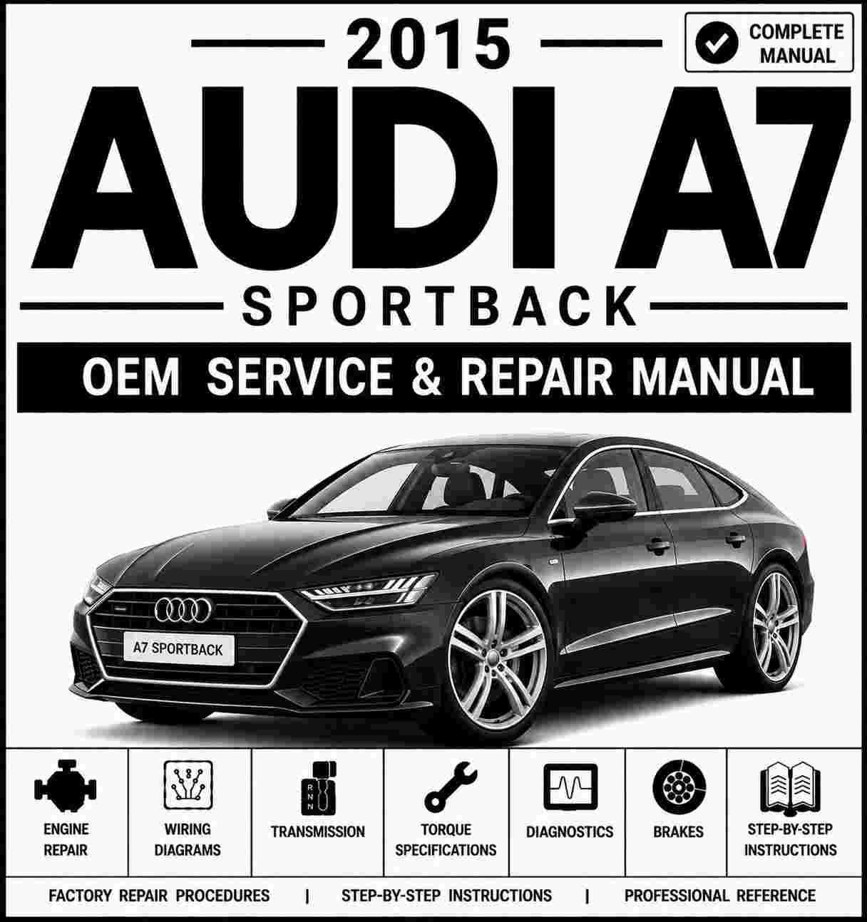 2015 Audi A7 Sportback Service and Repair Manual