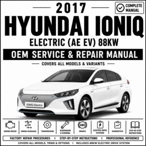 2017 Hyundai IONIQ Electric Service and Repair Manual (AE EV 88kW)