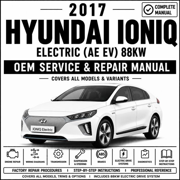 2017 Hyundai IONIQ Electric Service and Repair Manual (AE EV 88kW)