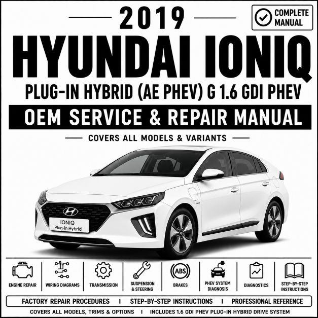 2019 Hyundai IONIQ PHEV Service and Repair Manual