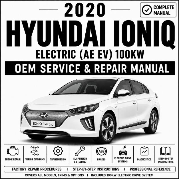 2020 Hyundai IONIQ Electric 100kW Service and Repair Manual