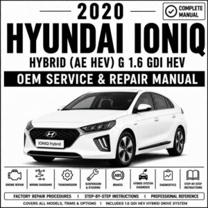 2020 Hyundai IONIQ Hybrid 1.6L Service and Repair Manual