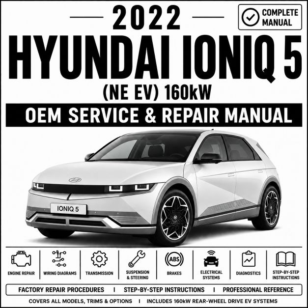 2022 Hyundai IONIQ 5 Service Repair Manual (NE EV 160kW)