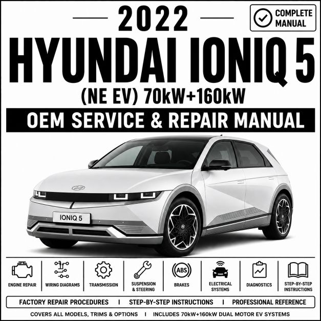 2022 Hyundai IONIQ 5 Service Repair Manual (NE EV 70kW+160kW)