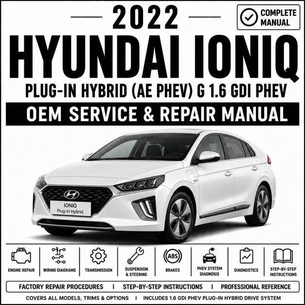 2022 Hyundai IONIQ PHEV Service Repair Manual (AE PHEV 1.6L GDI)