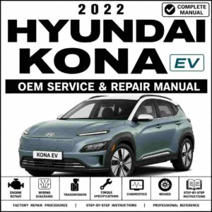 2022 Hyundai KONA (OS) G 1.6 T-GDI GAMMA II Service and Repair Manual