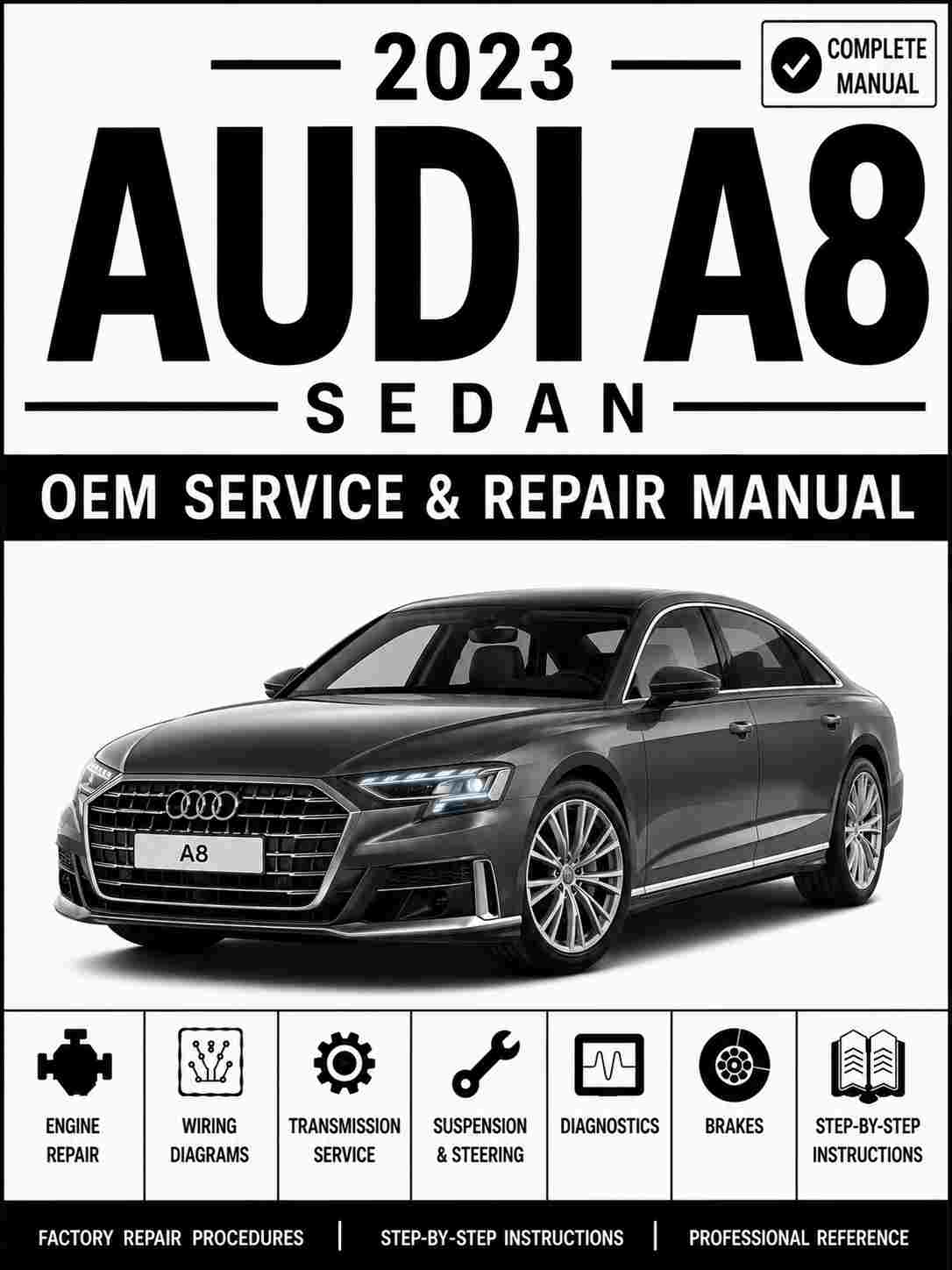2023 Audi A8 Service and Repair Manual