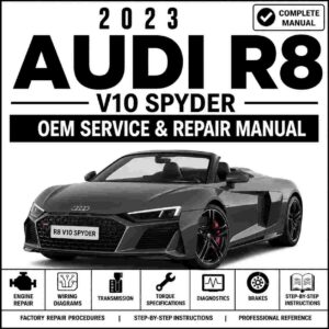 2023 Audi R8 V10 Spyder Service and Repair Manual