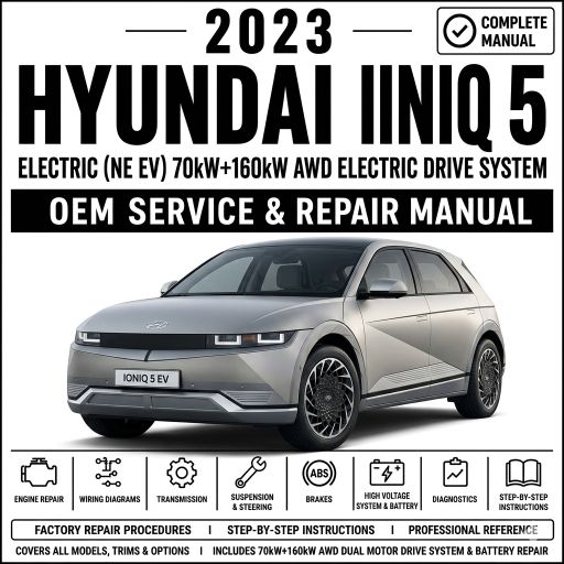 2023 Hyundai Ioniq 5 Service Repair Manual (NE EV 70kW+160kW)