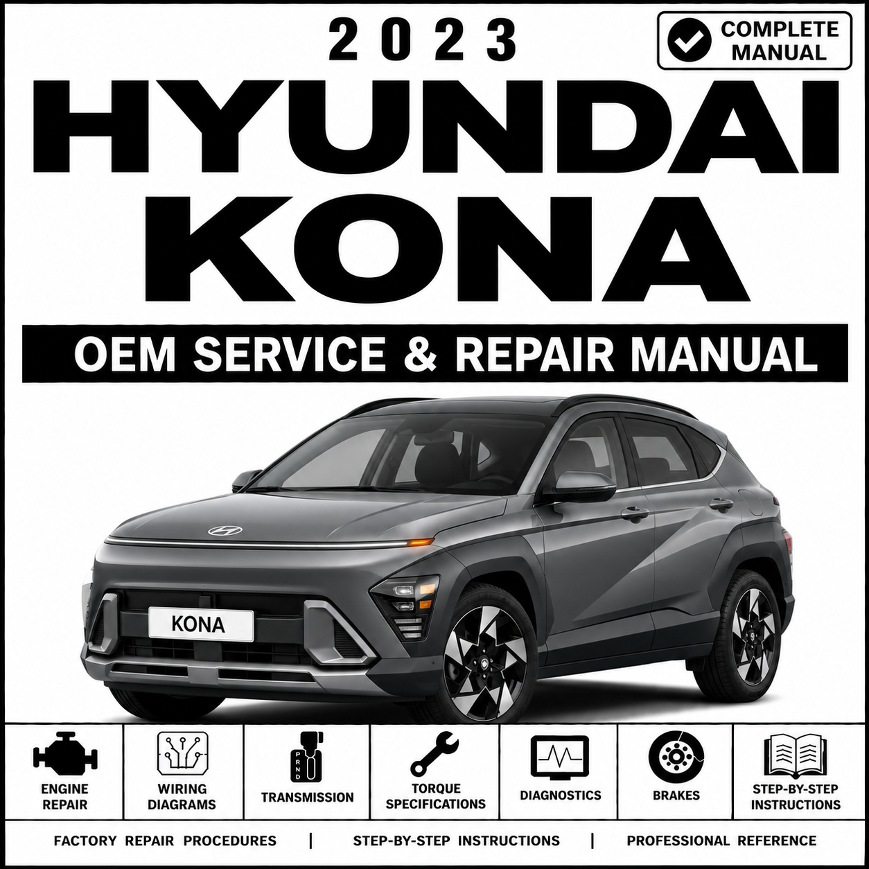 2023 Hyundai KONA electric (OS EV) 150KW Service and Repair Manual