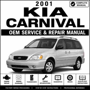 2001 KIA CARNIVAL Service and Repair Manual
