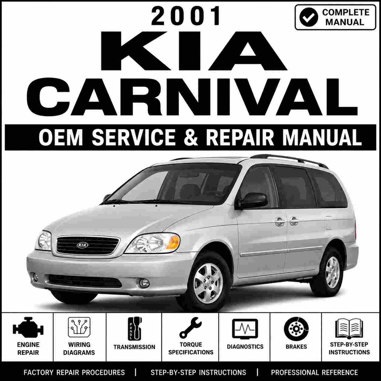 2001 KIA CARNIVAL Service and Repair Manual