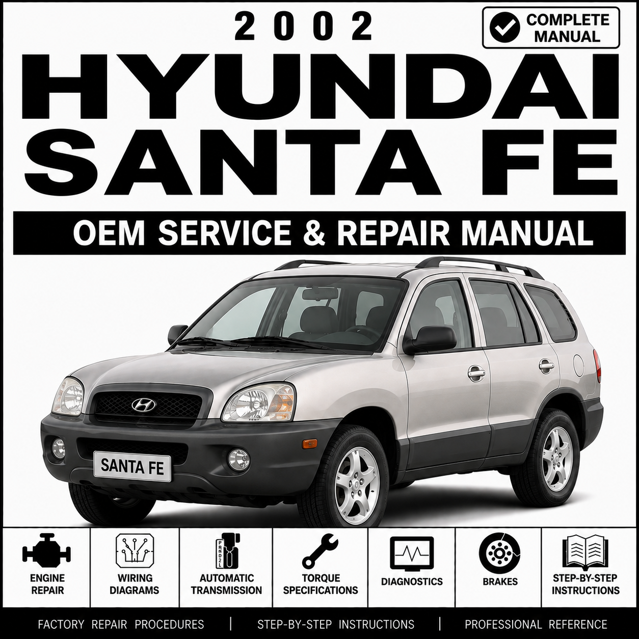 2002 Hyundai Santa Fe Service and Repair Manual