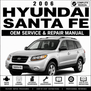 2006 Hyundai Santa FE Service and Repair Manual