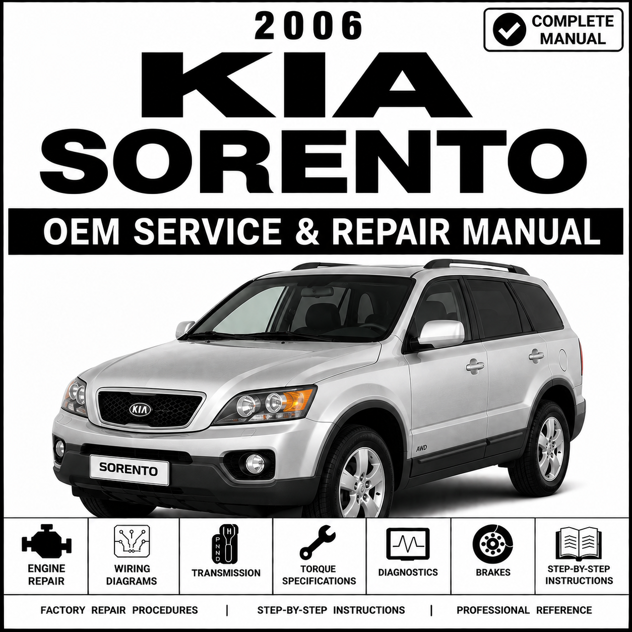 2006 Kia Sorento V6 (3.5l) Service and Repair Manual
