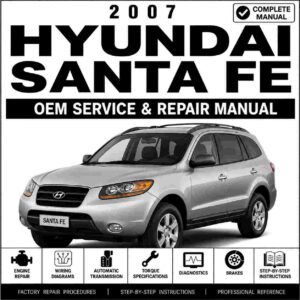 2007 Hyundai Santa Fe (CM) Service and Repair Manual