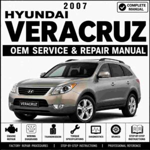 2007 Hyundai VERACRUZ (EN) G 3.8 DOHC Service and Repair Manual