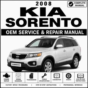 2008 Kia Sorento V6 3.8L Service and Repair Manual