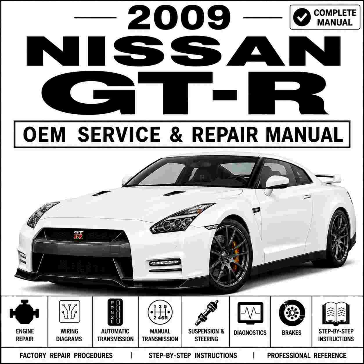 2009 Nissan GT-R Service & Repair Manual