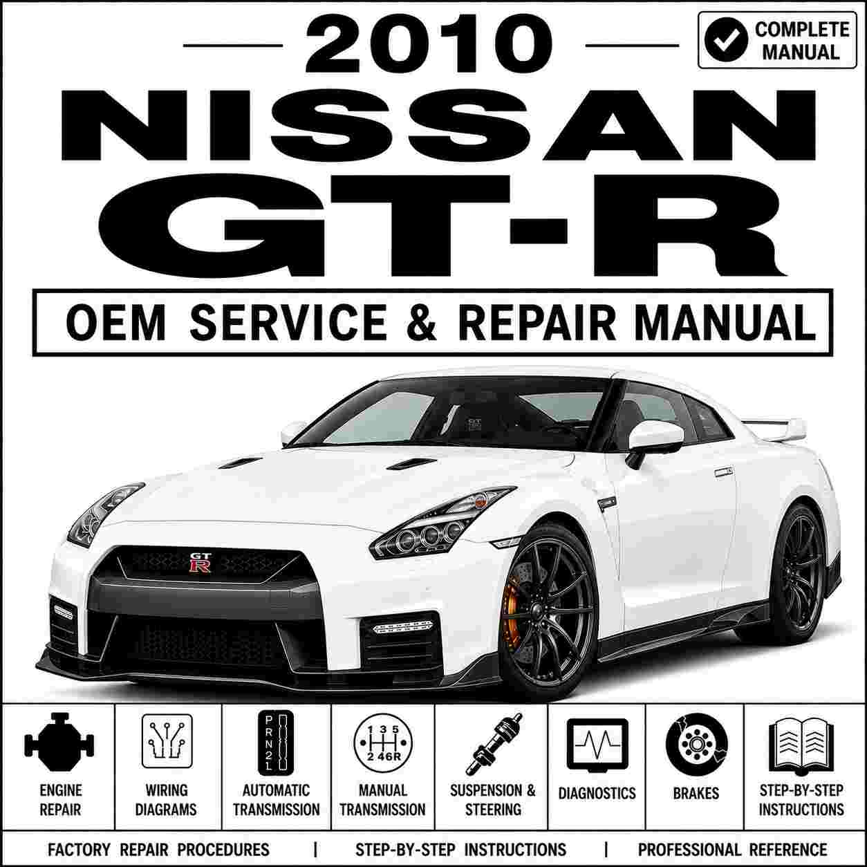 2010 Nissan GT-R Service & Repair Manual