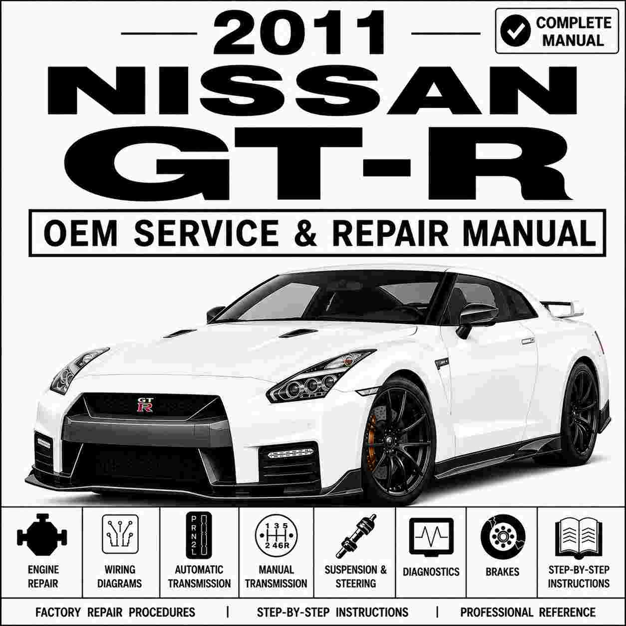 2011 Nissan GT-R Service & Repair Manual