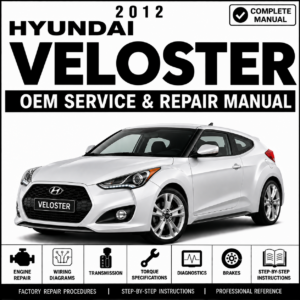 2012 Hyundai VELOSTER (FS) G 1.6 GDI Service and Repair Manual