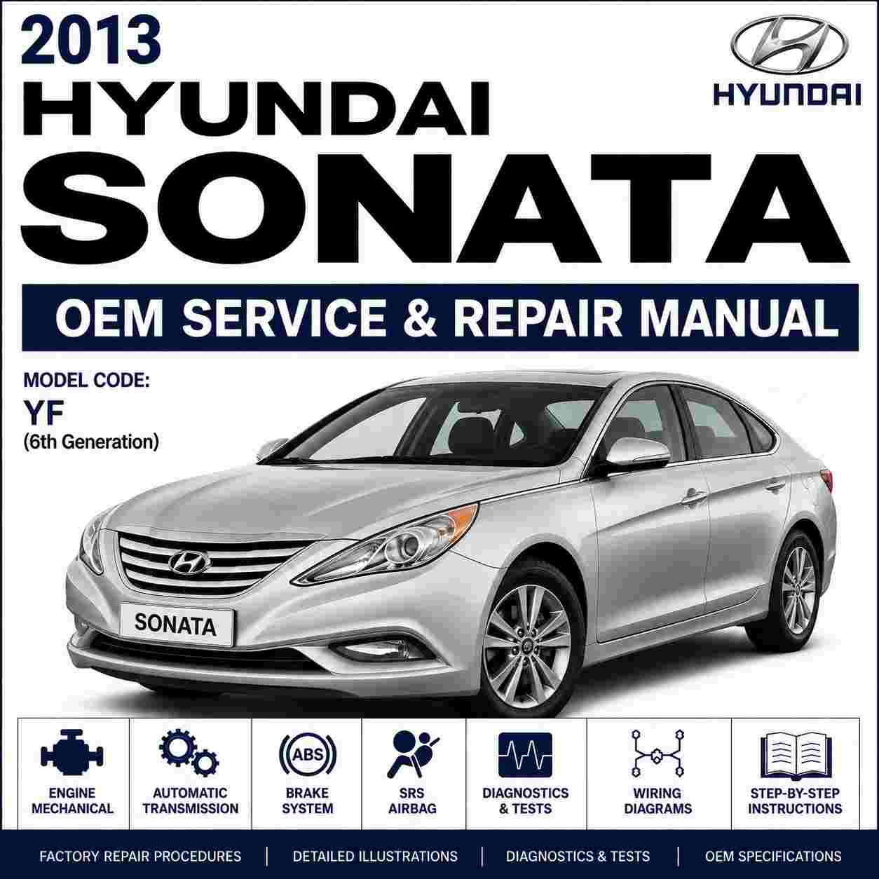 2013 Hyundai SONATA Hybrid (YF HEV) G 2.4 HEV Service and Repair Manual