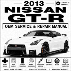 2013 Nissan GT-R Service & Repair Manual