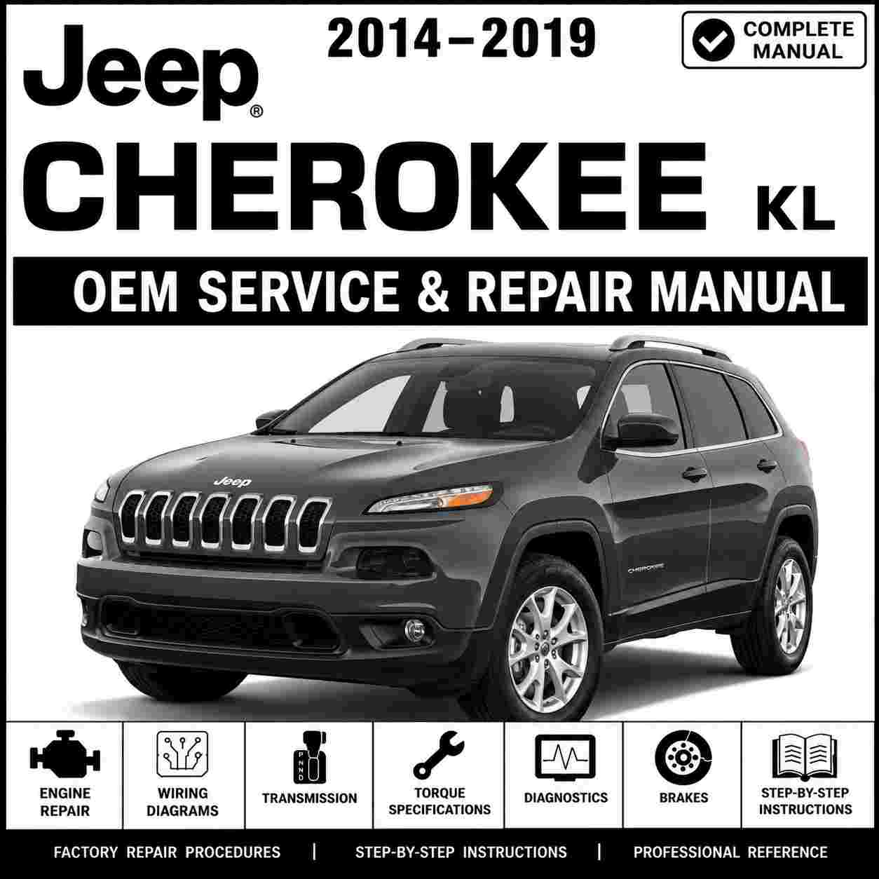 2014-2019 Jeep Cherokee KL Trailhawk Service and Repair Manual